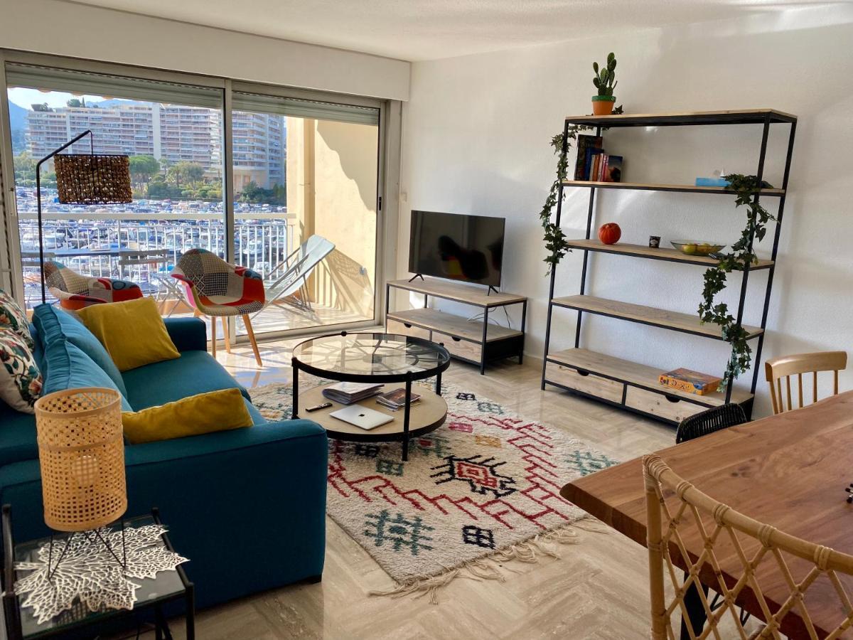 Appartement Lumineux 6 Places Avec Vue Sur Marina Mandelieu Eksteriør billede